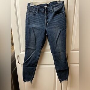 Old Navy Distressed Skinny Jeans, Rockstar Ankle, 10, Women